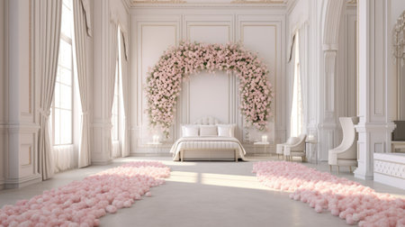 This picture is very suitable for wedding backgrounds for your creative projects.の素材