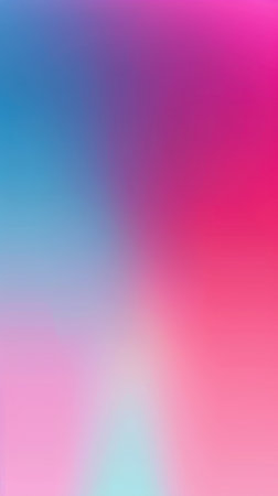 A digital image featuring a smooth and soft gradient transition from blue to pink, creating an abstract and visually appealing background.の素材