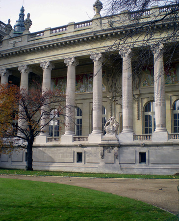 Grand Palais  Grand Palace  in Paris, Franceのeditorial素材