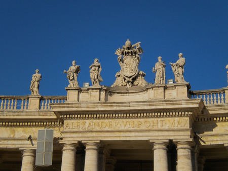 St  Peter s Basilica, St  Peter s Square, Vatican Cityのeditorial素材