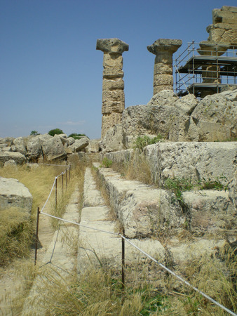 Selinunte, Sicilyの写真素材
