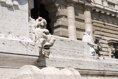 Palazzo di Giustizia in Romeの写真素材