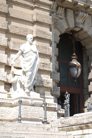 Palazzo di Giustizia in Romeの写真素材