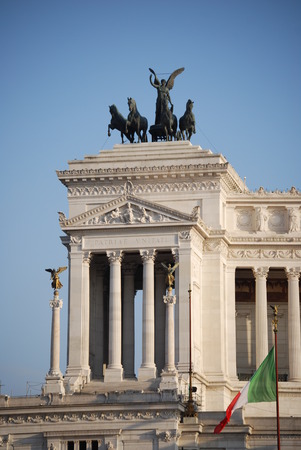 The Altare della Patriaの写真素材