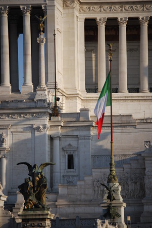 The Altare della Patriaの写真素材