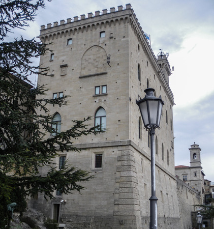 Republic of San Marino, San Marino Towerのeditorial素材