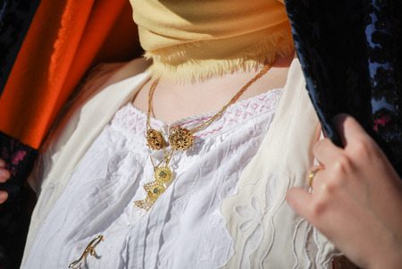 Folk of Sardiniaの写真素材