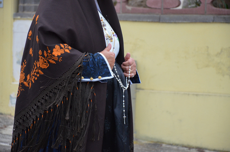 Folk of Sardiniaの写真素材