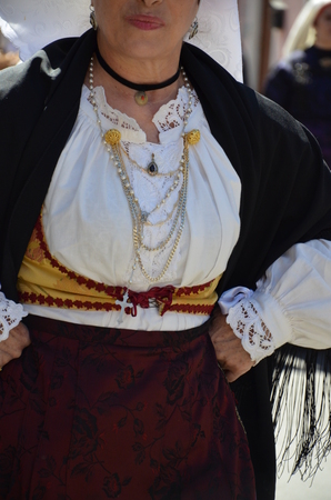 Folk of Sardiniaの写真素材