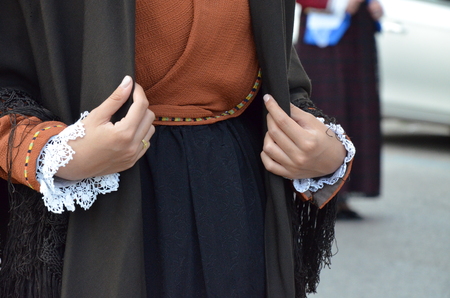 Folk of Sardiniaの写真素材