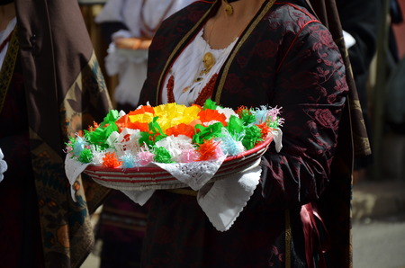 Folk of Sardiniaの写真素材