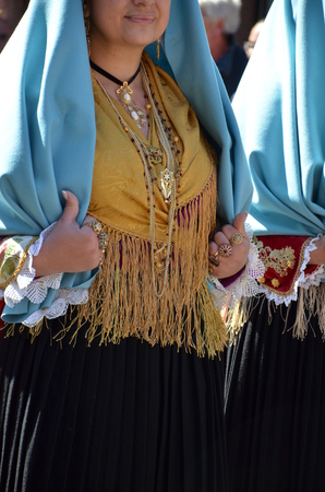 Folk of Sardiniaの写真素材