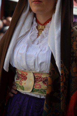 Folk of Sardiniaの写真素材