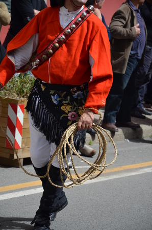 Sardinia, Italy: Mamuthonesの写真素材