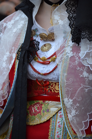 Folk of Sardiniaの写真素材