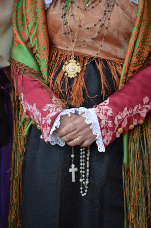 Folk of Sardiniaの写真素材