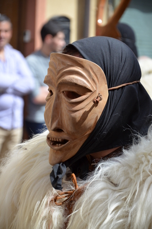 Traditional masks of Sardiniaのeditorial素材