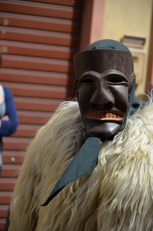 Traditional masks of Sardiniaのeditorial素材