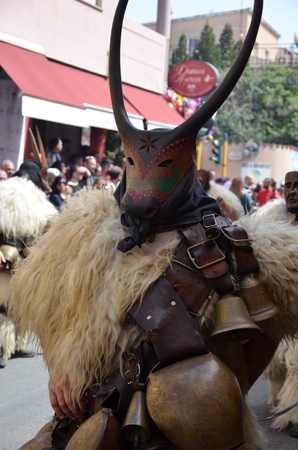 Traditional masks of Sardiniaのeditorial素材