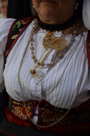 Folk of Sardiniaの写真素材