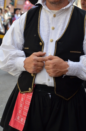 Folk of Sardiniaの写真素材