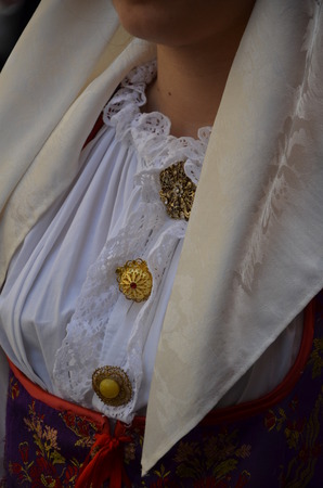 Folk of Sardiniaの写真素材