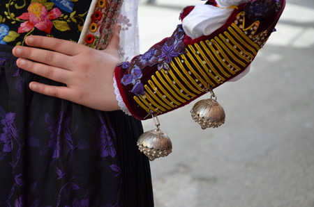 Folk of Sardiniaの写真素材