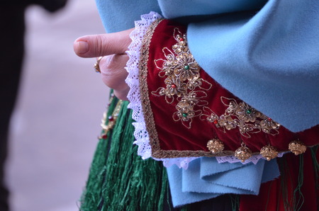 Folk of Sardiniaの写真素材