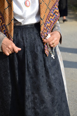 Folk of Sardiniaの写真素材