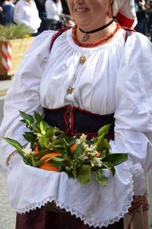 Folk of Sardiniaの写真素材