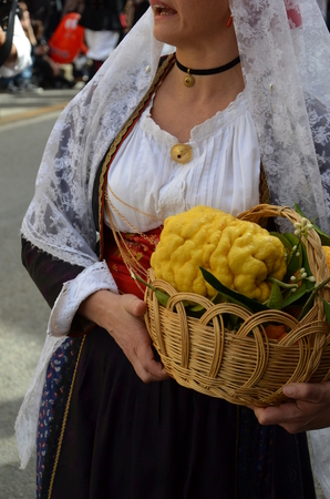 Folk of Sardiniaの写真素材