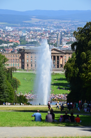 Wilhelmshoehe Castle Park in Kassel, Germanyのeditorial素材
