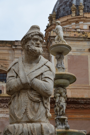 Pretoria Fountain, Palermoの写真素材