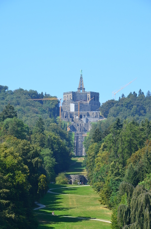 Wilhelmshoehe Castle Park in Kasselのeditorial素材