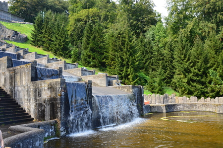 Wilhelmshoehe Castle Park in Kasselのeditorial素材