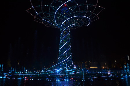 The Tree of Life at Expo Milanのeditorial素材