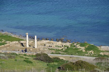 Ancient ruins in Tharros