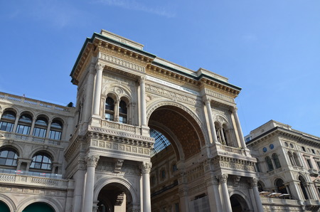 The Galleria Vittorio Emanuele IIのeditorial素材