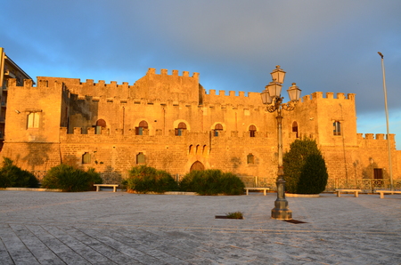Castle of Partanna, Sicilyのeditorial素材