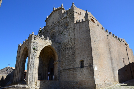 Medieval Cathedral of Erice, Sicilyのeditorial素材
