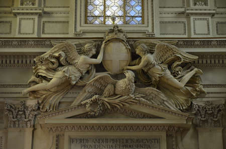The interior of Cathedral of Palermo, Sicily