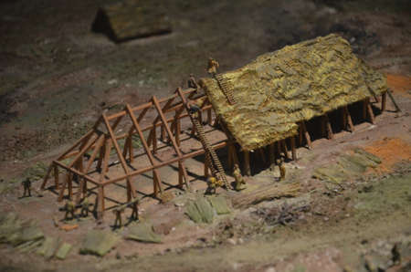 German Architecture Museum in Frankfurt am Main, Germanyのeditorial素材