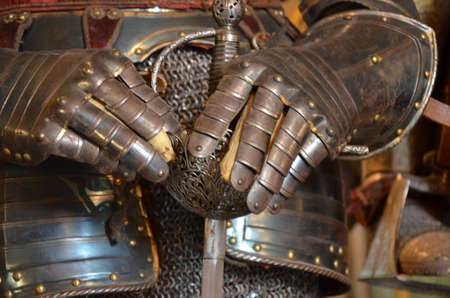 Armeria Reale (Royal Armory) collections of arms and armor by the Savoy family at Royal Palace of Turinの写真素材