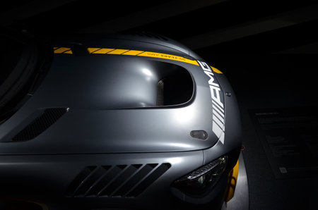 Frankfurt motor show 2017 in Germanyのeditorial素材