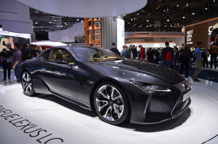 Frankfurt motor show 2017 in Germanyのeditorial素材