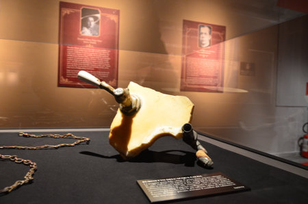 Titanic: The Real Story internatinal expositionのeditorial素材