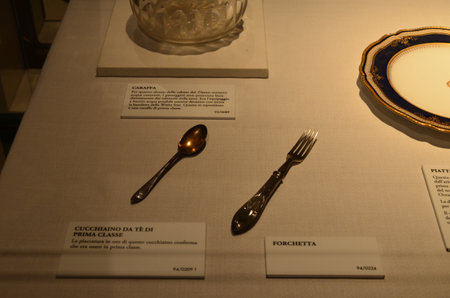 Titanic: The Real Story internatinal expositionのeditorial素材