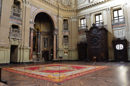 Turin, Italy - The baroque church San Filippo Neri