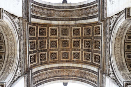 Arc de Triomphe in Paris, Franceの写真素材