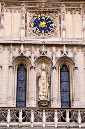 Great gothic church of Saint Germain lÂ´Auxerrois in Paris, France